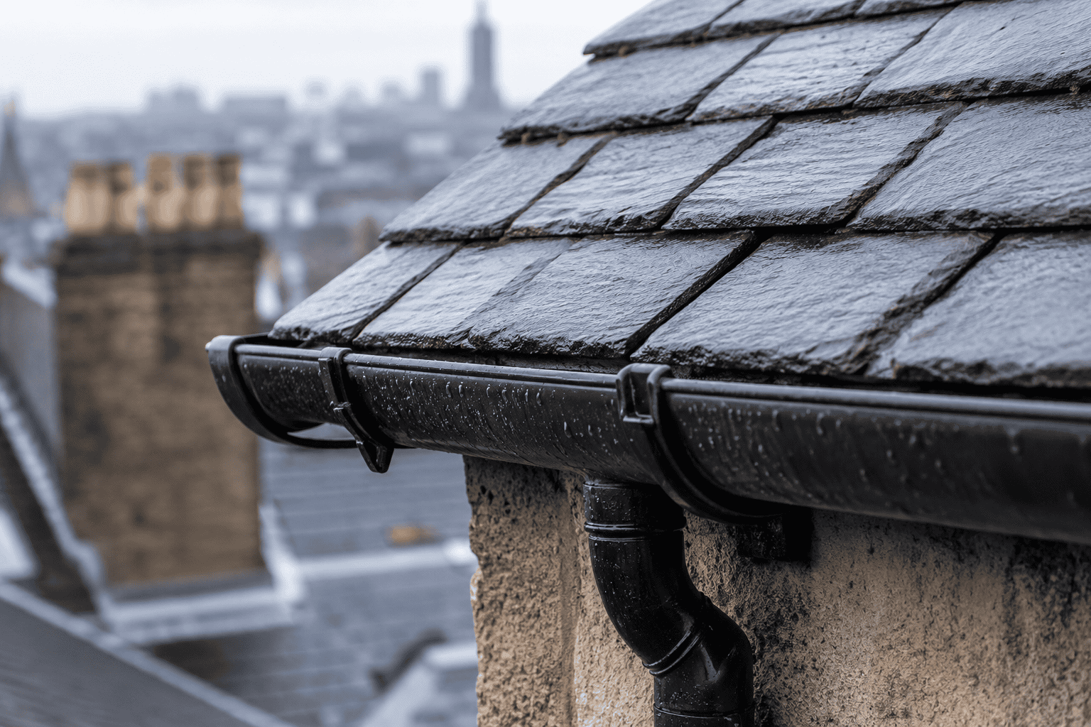 Guttering and downpipes
